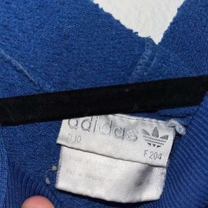 Adidas Blue/Black Sweater.